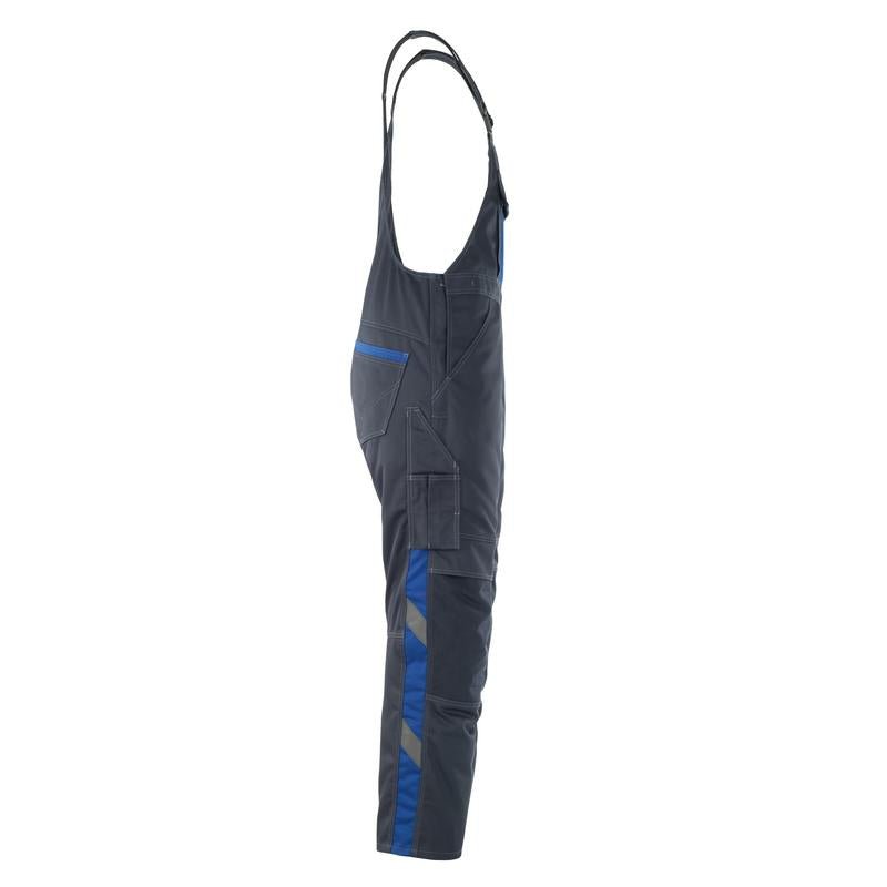 MASCOT® Leipzig Latzhose, schwarzblau/kornblau