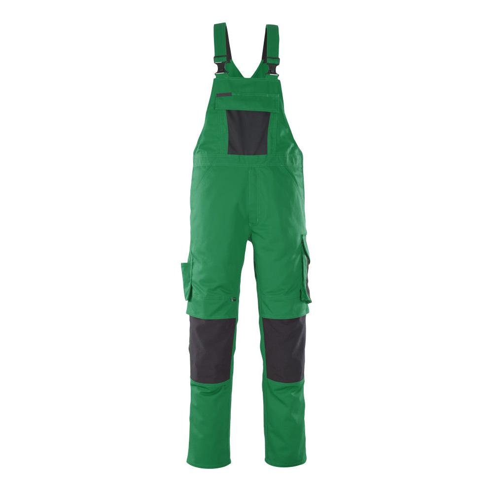 MASCOT® Leipzig Latzhose, grün/schwarz