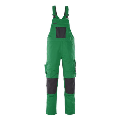 MASCOT® Leipzig Latzhose, grün/schwarz