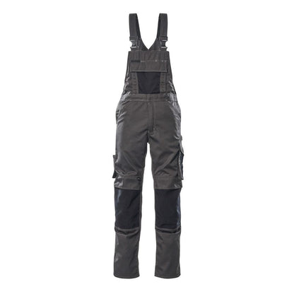MASCOT® Augsburg Latzhose, dunkelanthrazit/schwarz