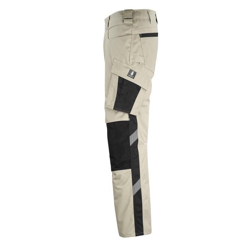 MASCOT® Erlangen Hose, hellkhaki/schwarz