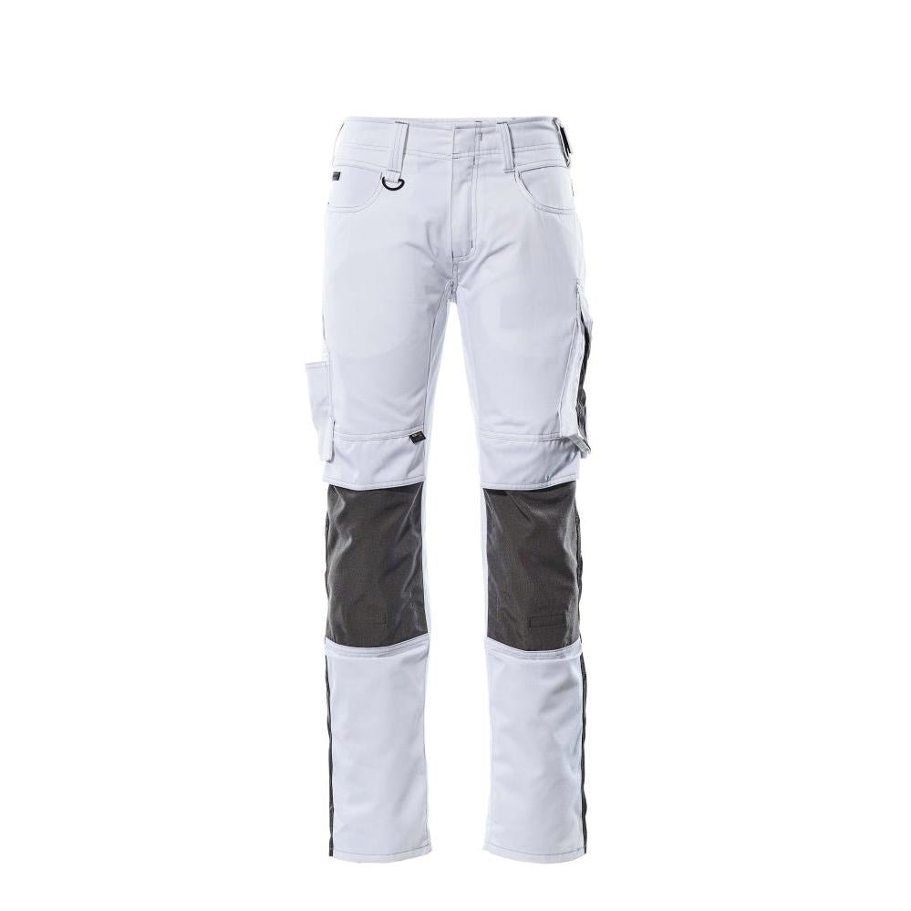 MASCOT® Mannheim trousers, white/dark anthracite