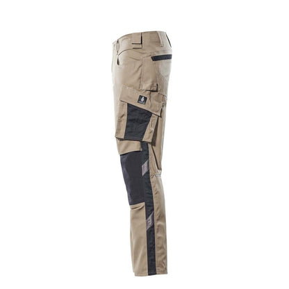 MASCOT® Mannheim Hose, hellkhaki/schwarz