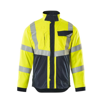 MASCOT® Biel Arbeitsjacke Multisafe, hi-vis gelb/schwarzblau