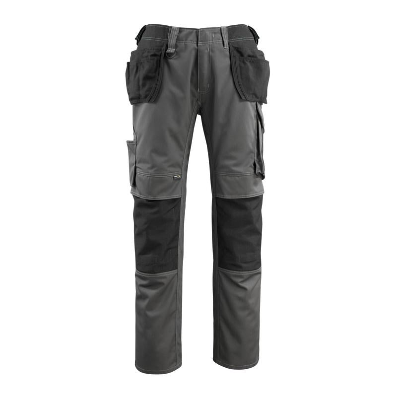 MASCOT® Bremen Handwerkerhose, dunkelanthrazit/schwarz