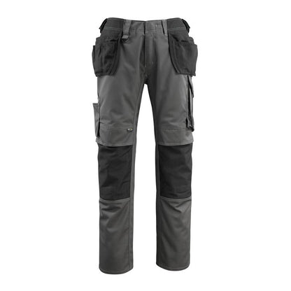 MASCOT® Bremen Handwerkerhose, dunkelanthrazit/schwarz
