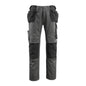 MASCOT® Bremen Handwerkerhose, dunkelanthrazit/schwarz