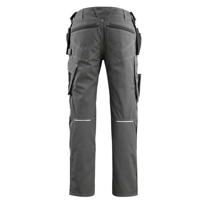 MASCOT® Bremen Handwerkerhose, dunkelanthrazit/schwarz