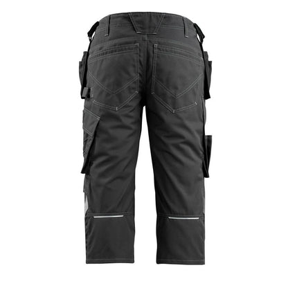 MASCOT® Lindau Handwerker-Dreiviertel-Hose, schwarz