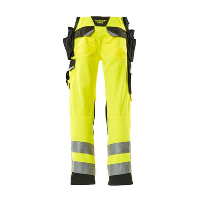 MASCOT® Wigan Handwerkerhose, hi-vis gelb/schwarz