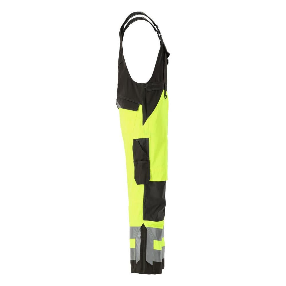 MASCOT® Newcastle Latzhose, hi-vis gelb/dunkelanthrazit