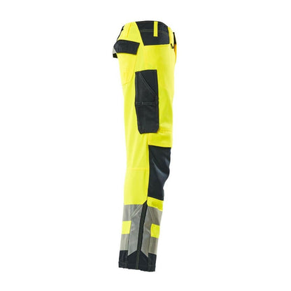MASCOT® Kendal Hose, hi-vis gelb/schwarzblau