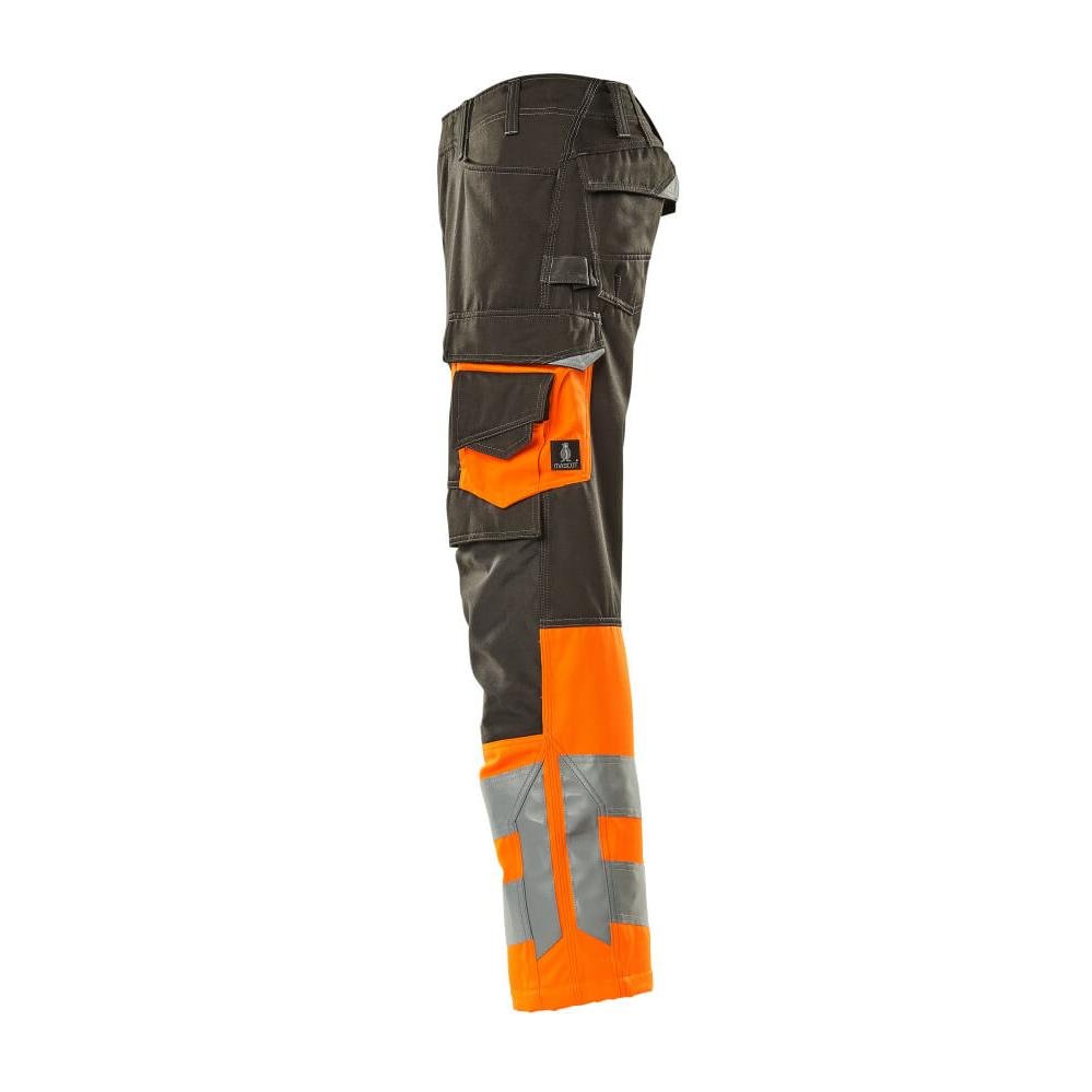 MASCOT® Leeds Hose, dunkelanthrazit/hi-vis orange