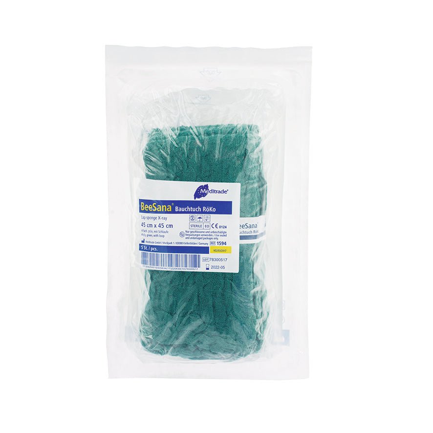 BeeSana® Bauchtuch, RöKo, doppelt steril mit Schlaufe
