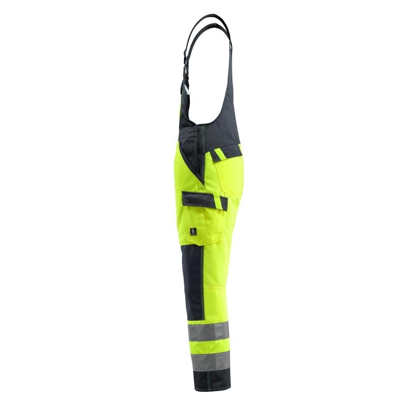MASCOT® Gosford Latzhose, hi-vis gelb/schwarzblau