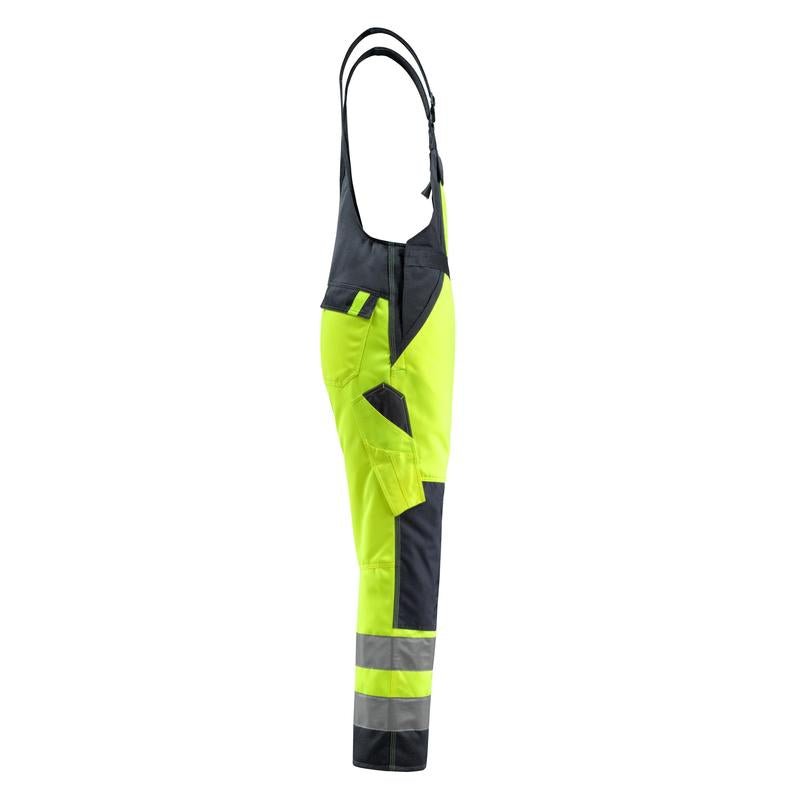 MASCOT® Gosford Latzhose, hi-vis gelb/schwarzblau