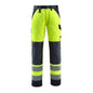 MASCOT® Maitland trousers, hi-vis yellow/black-blue