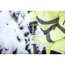 NITRAS WINTER BLOCKER, Winterhandschuhe, neongelb / blau