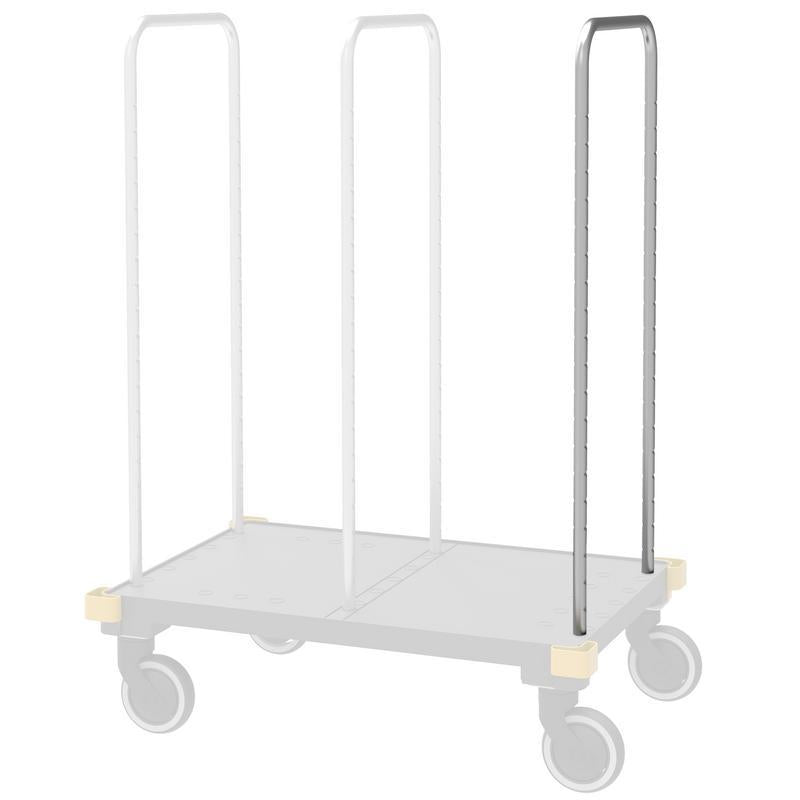 VERMOP handle f. Equipe incl. screws, 39 x 2 x 90 cm | 1 piece 