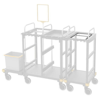 VERMOP holder frame integrated 2X60L, 46 x 35 x 6 cm | 1 piece 