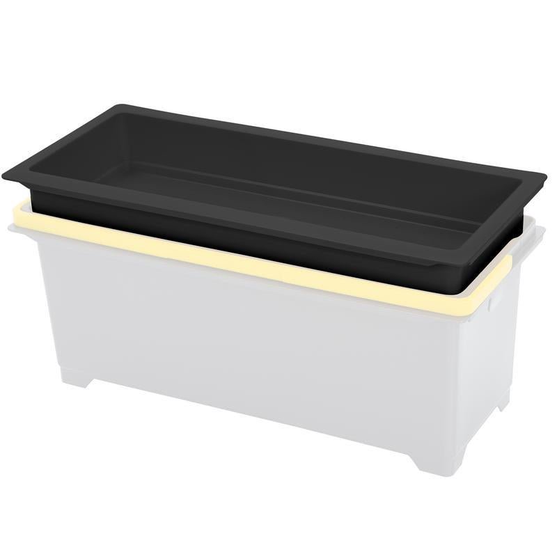 VERMOP Präparationsbox für Box 10 l, anthrazit, 50 x 22 x 9 cm | 1 Stück