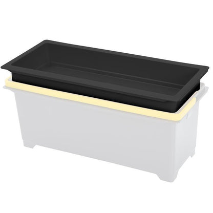 VERMOP Präparationsbox für Box 10 l, anthrazit, 50 x 22 x 9 cm | 1 Stück