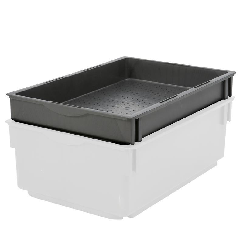 VERMOP wetting box 5 L anthracite, 51 x 35 x 7 cm