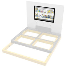 VERMOP Arbeitsplan Halter-Hülle, 31 x 23 x 0,3 cm | 1 Stück