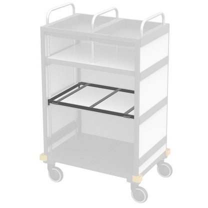 VERMOP holding frame for hotel trolley shelves, 72 x 49 x 6 cm