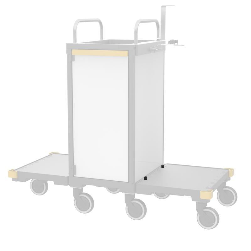 VERMOP coupling for mounting plate (set), 9 x 5 x 8 cm