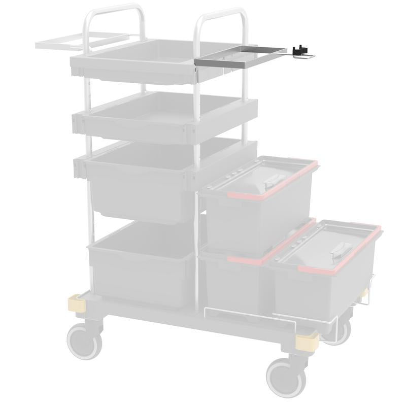 VERMOP holder for chemical center with handle holder on crossbar, 34 x 27 x 9 cm | 1 piece 