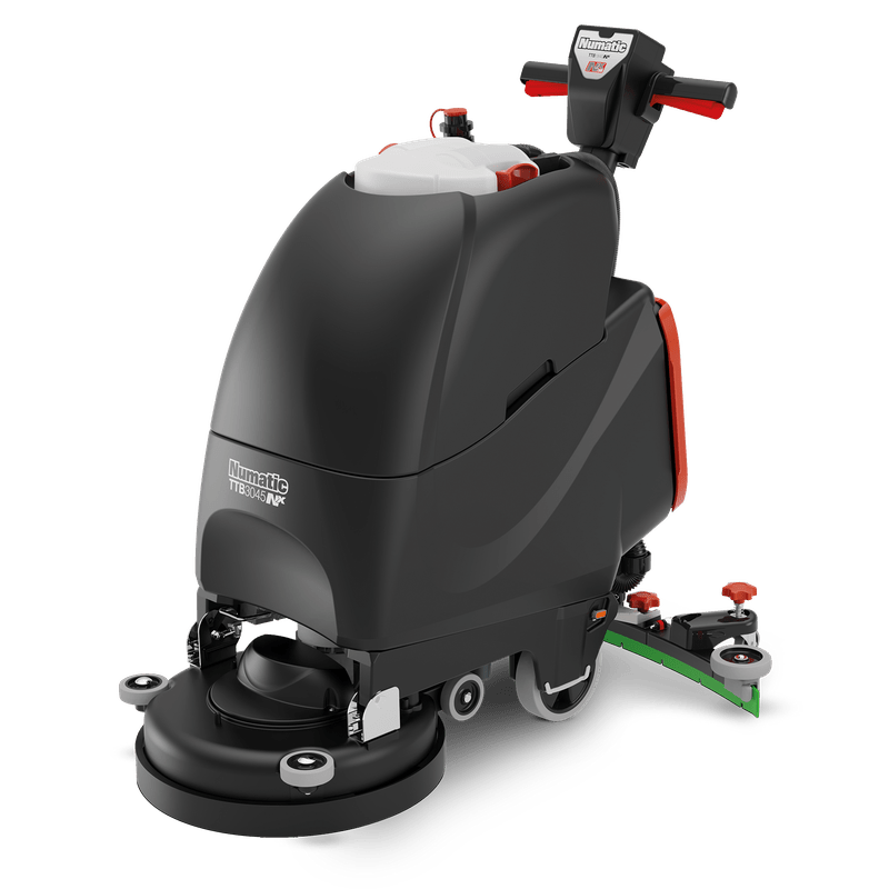 Numatic battery scrubber dryer TTB3045NX-R/2 incl. TenTec brush red and charger | Pack (1 piece)