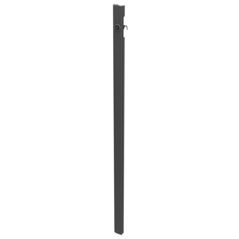VERMOP corner profile strip, lock left, hinge right, 74 x 3 x 3 cm