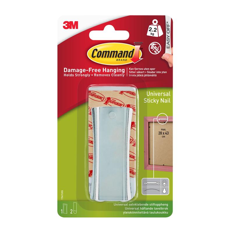 Command™ Universal-Klebenagel 17047 | Beutel (4 Stück)
