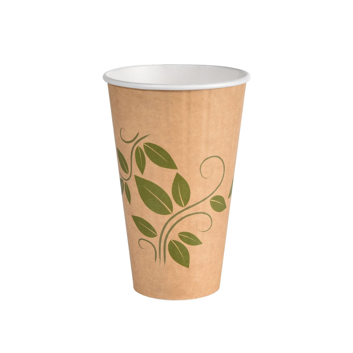 The Double Wall thermal mug by Duni GmbH, depicted on a plain white background, is a transparent Deli Bowl Crystal with double-walled insulation that keeps drinks warm or cold longer.