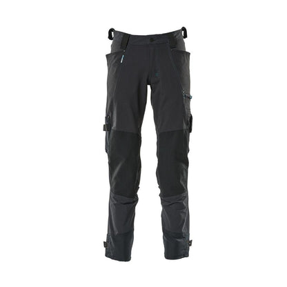 Hose mit Knietaschen aus Dyneema,Stretch Hose, schwarzblau