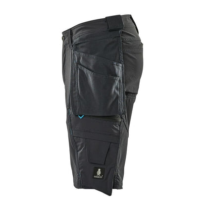 Shorts,abnehmbaren Hängetaschen,Stretch Handwerkershorts, schwarzblau