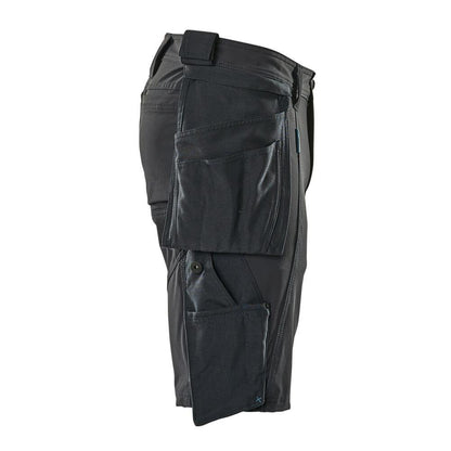Shorts,abnehmbaren Hängetaschen,Stretch Handwerkershorts, schwarzblau