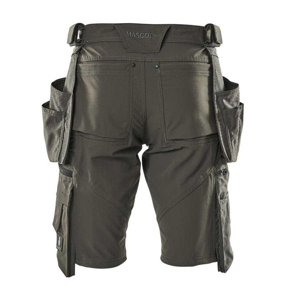 Shorts,abnehmbaren Hängetaschen,Stretch Handwerkershorts, dunkelanthrazit