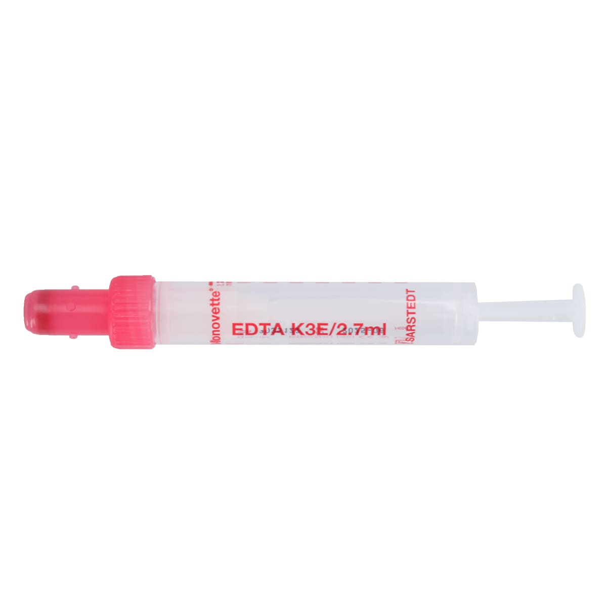 S-Monovetten, mit Papieretikett, Verschluss violett, 2,7ml Hämatologie  Kalium/EDTA | Packung (500 Stück)