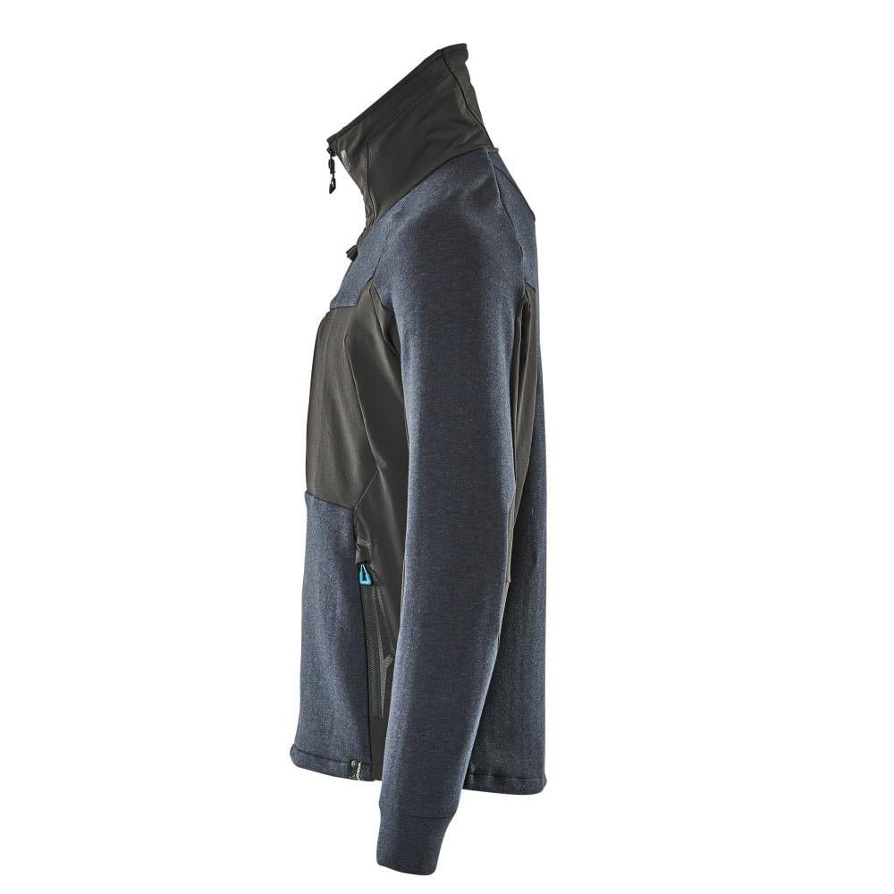 Sweatshirt, Reißverschluss, Stehkragen Sweatshirt mit Reißverschluss