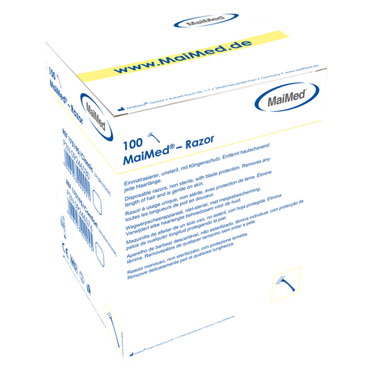 MaiMed - Razor Classic Einmalrasierer, unsteril, 100 St./B. | Box (100 Stück)