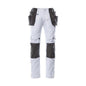Hose mit Hängetaschen, geringes Gewicht Hose, weiss/dunkelanthrazit