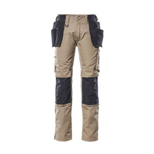 Hose mit Hängetaschen, geringes Gewicht Hose, hellkhaki/schwarz