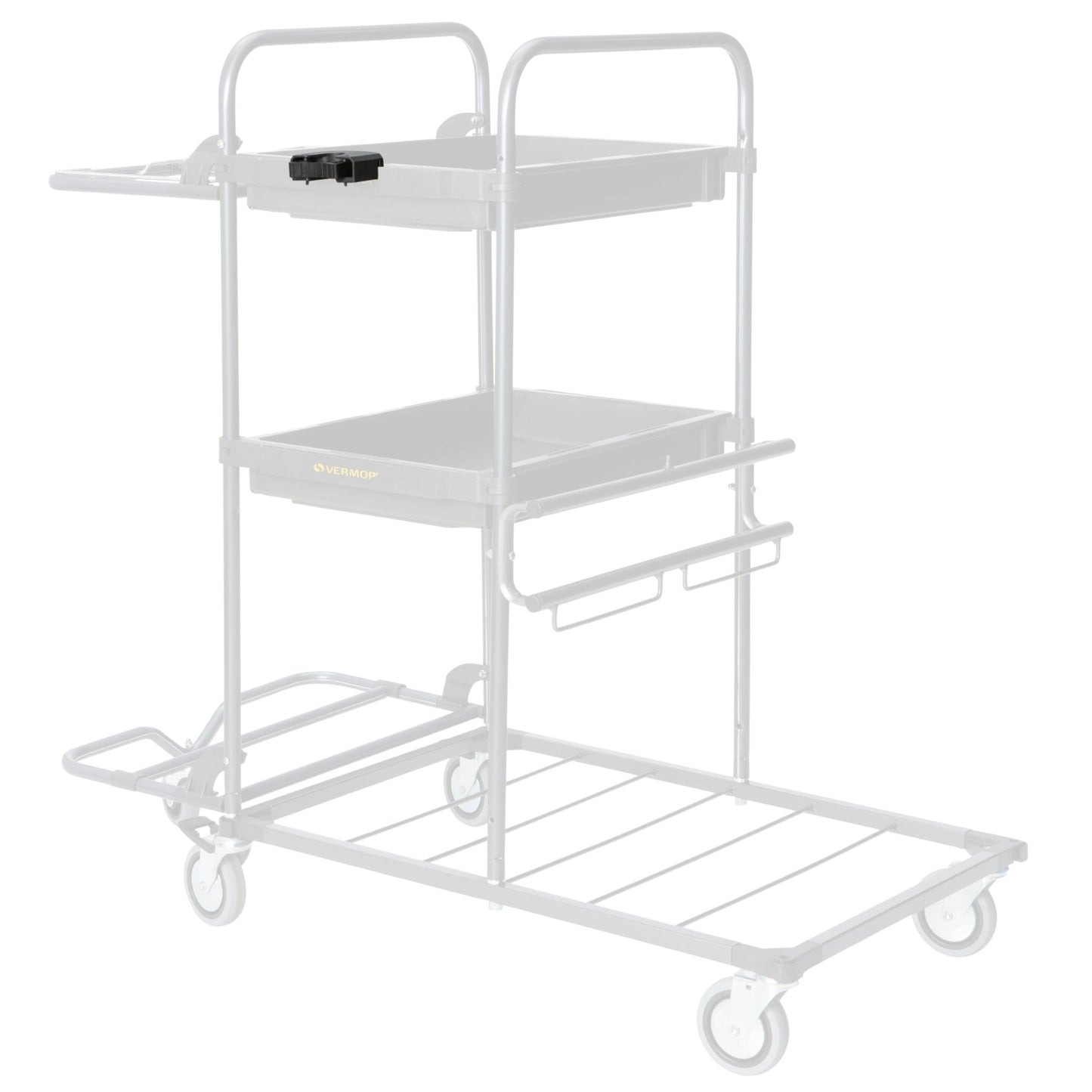 VERMOP Stielhalterung seitlich Ø 22-30mm, 9 x 7 x 4 cm | 1 Stück