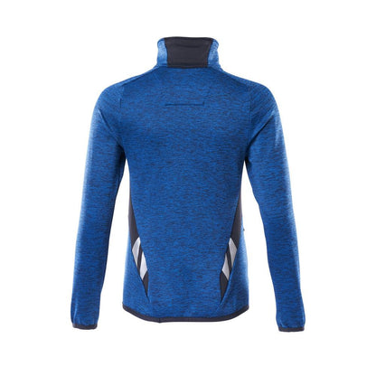 Fleecepullover mit kurzem Zipper, Damen Microfleecejacke
