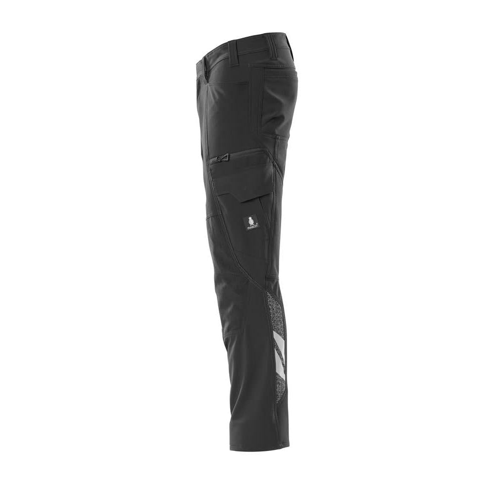 Pants, knee pockets, ULTIMATE STRETCH pants, black