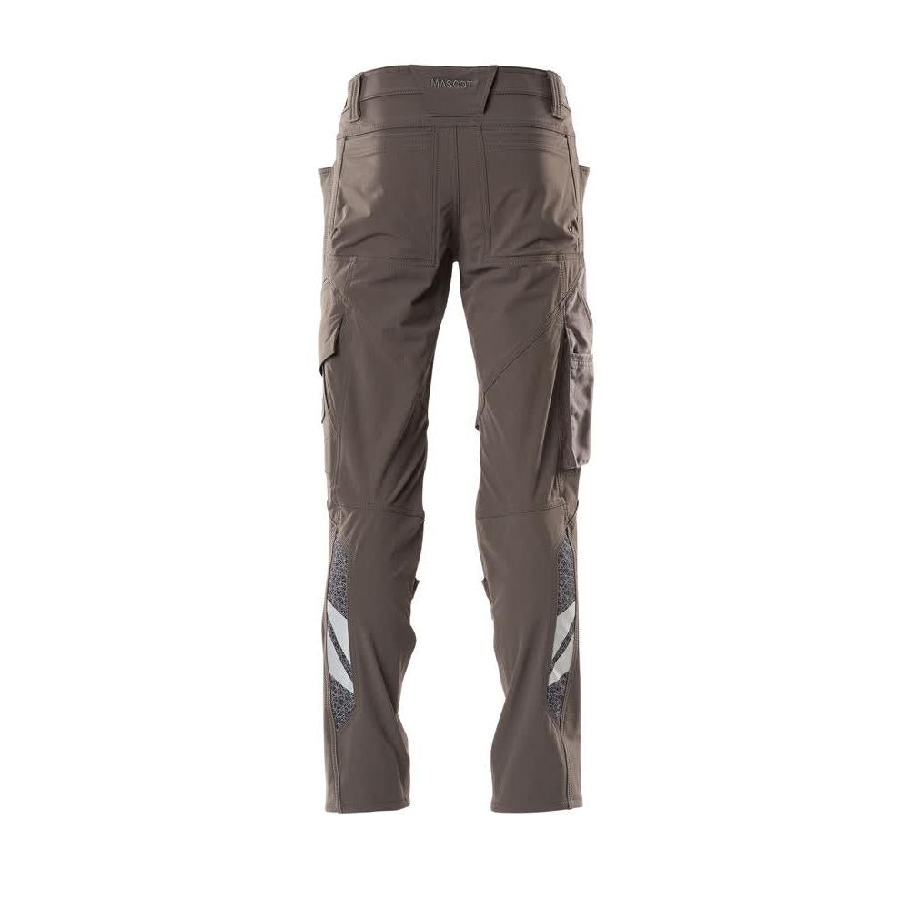 Pants, knee pockets, ULTIMATE STRETCH pants, dark anthracite