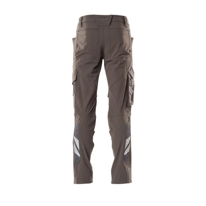 Pants, knee pockets, ULTIMATE STRETCH pants, dark anthracite