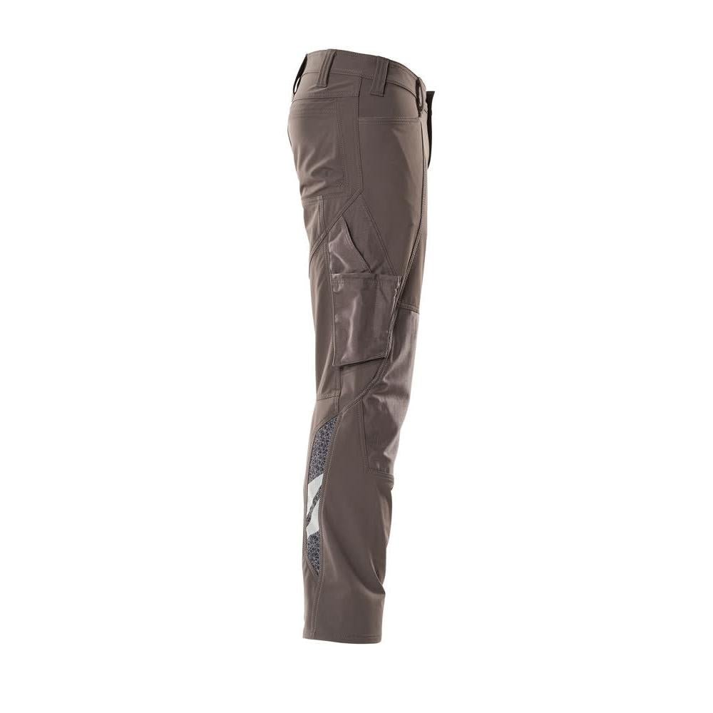 Pants, knee pockets, ULTIMATE STRETCH pants, dark anthracite